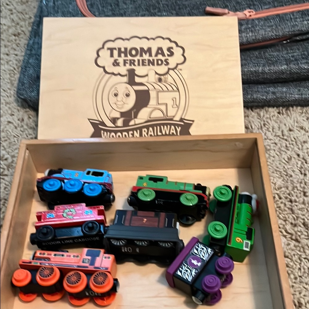 Thomas & Friends Wooden Railway Toy Set - Multicolor